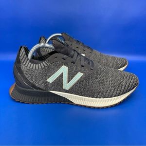 New Balance Fuel Cell Echo Athletic Shoes Womens 9.5 Grey White Liquid Blue